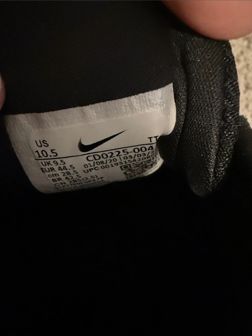 Men’s Nike Flex Black Low-Profile Mesh Lace-Up Sneakers-size 10.5